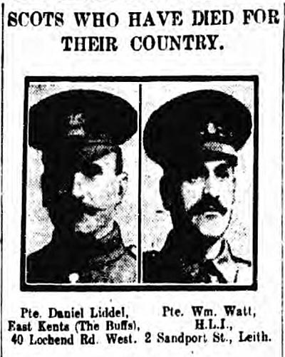 LIDDELL, Daniel McIntosh (1879-1917)